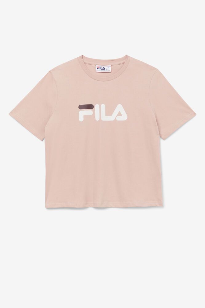 Fila T-Shirt Miss Eagle Womens Rose - India QCH-261845